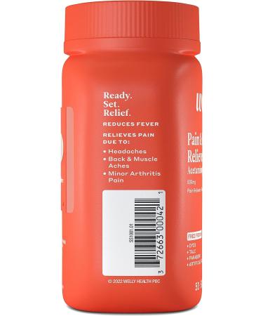 Welly Remedies Acetaminophen: OTC Pain & Fever Reliever for Effective Relief - Buy Online on GoSupps.com