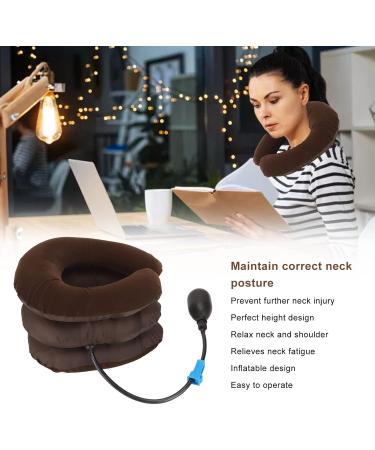 Inflatable Cervical Traction Device Cervical Neck Traction Device Relieve Fatigue Skin Friendly for Home Use - Buy Online on GoSupps.com
