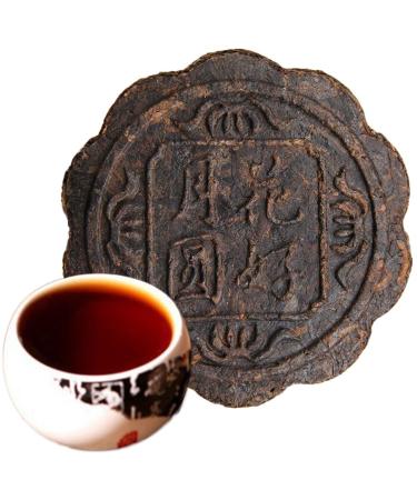 HELLOYOUNG 100g Th Pu'er m r naturel authentique chinois hua hao yue yuan Traditionnellement frit la main ingr dients verts biologiques sans additifs Th pu-erh Pu'er Tea