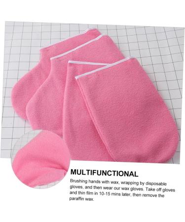Beavorty 2 Sets leather horn boots Paraffin Gloves heated mittens Paraffin Bath Mitts foot hot wax treatment Paraffin Baths Socks Gloves Wax Sock Polyester lining Spa Work tote bag - Buy Online on GoSupps.com