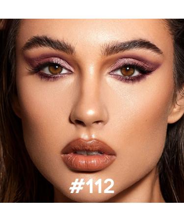 LUXAZA Cream Eye Shadow Stick with Blending Brush - 112 Taupe Pearl | Eye Brightener, Highlighter, Eyeliner | Smooth Metallic Finish - Buy Online on GoSupps.com