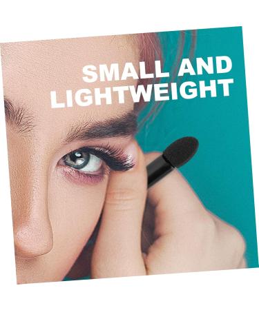 Didiseaon 500 Pcs Mini Eyeshadow Swab Lip Scrub Brush Mini Lip Brush Eyeshadow Sponge Brush Black Plastic - Buy Online on GoSupps.com