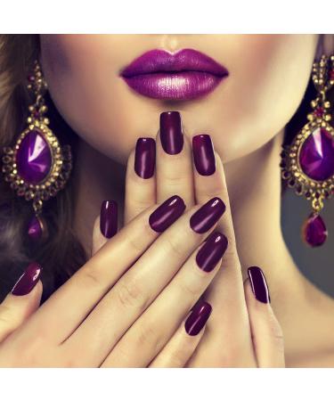 500 Pcs Clear Coffin Press On Nails with Display Stand & Adhesive Tabs - Acrylic Nail Kit with Salon Putty - Buy Online on GoSupps.com