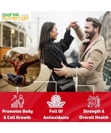 SHIFAA NUTRITION Halal Multivitamins for Adults | 90 Gummies | Non-GMO & Vegetarian | Essential Vitamins | Folic Acid, Zinc, C, A, D, E, B6, B12, Biotin - Buy Online on GoSupps.com
