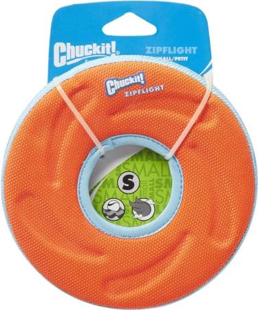 Chuckit Zipflight Amphibious Flying 6-Inch Ring Dog Fetch Toy Small - 2 Pack - Buy Online on GoSupps.com