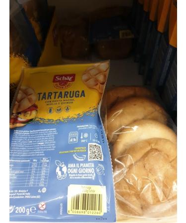  Italian Gourmet E.R. Dr. Sch r Tartaruga Italian Tortoise Bread with Sourdough Millet and Quinoa 200 g + 400 g Set of 3 - Buy Online on GoSupps.com