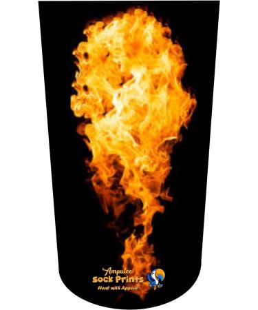 Flames V4 3PLY BTKA Amputee Sock - Small to Large - Multi Color - Buy Online on GoSupps.com