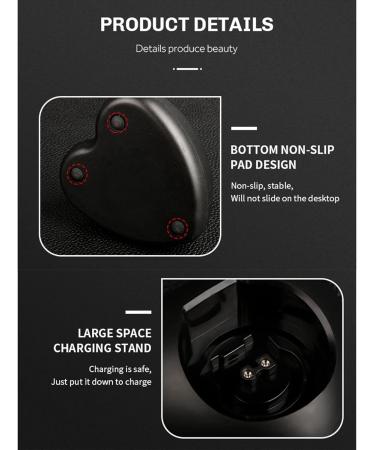 Lodokdre 2X Hair Clipper Charging Stand Electric Barber Dock Professional Trimmer Cordless Charger Barber for 8700 787 B - Buy Online on GoSupps.com