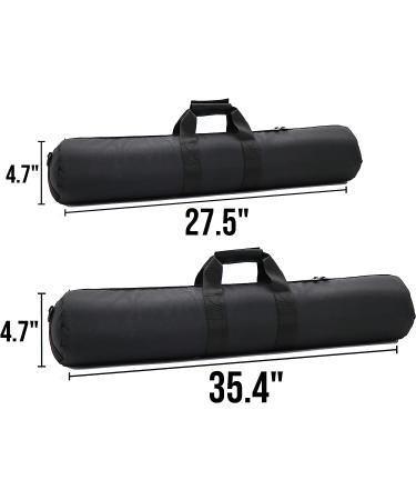 Silfrae Padded Tripod Carrying Bag for Light Stands Boom Stand and Tripod Black Small - Buy Online on GoSupps.com
