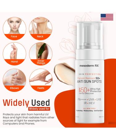 Mesoderm RX Anti Sun Spots 50ml - Targeted Solution for Brighter Skin - Buy Online on GoSupps.com