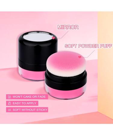 Natural Air Cushion Face Blush Powder Makeup - Long-lasting Matte Finish in Little Pink Shade - Buy Online on GoSupps.com