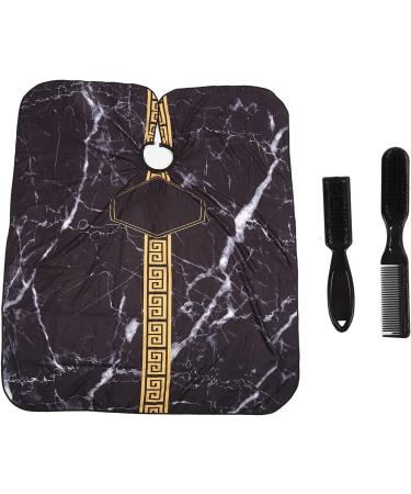 Adjustable Leakproof Hair Cutting Cape Set with Cleaning Brush Waterproof Hair Cutting Styling Tool for Hairdressing Salon - Buy Online on GoSupps.com