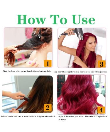 10-Color Hair Chamber Comb | Washable Temporary Hair Dye for Kids & Adults | Perfect for Cosplay Parties & Gifts - Buy Online on GoSupps.com