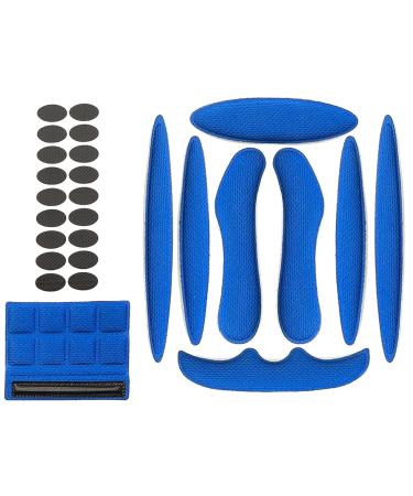 YXHZVON Bicycle Helmet Pad Universal Bicycle Foam Replacement Pad Sponge Velcro Helmet Pad for Bicycle Motorcycle Children Blue - Buy Online on GoSupps.com