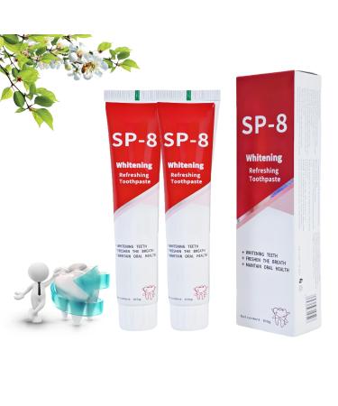 SP 8 Probiotic Toothpaste Whitening Super Probiotic-8 Toothpaste with 8 Probiotics Sp-8 Ultra Whitening Toothpaste Fresh Breath Stain Removal (2)