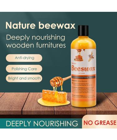 Beeswax Furniture Polish Wood Polish Wax for Floors - Waterproof Abrasion-Resistant Polishing Agent for Furniture Care and Wood Protection Shakven - Buy Online on GoSupps.com