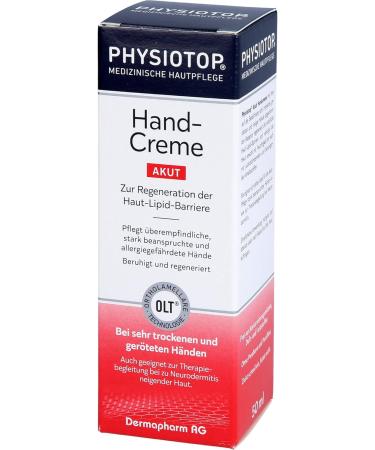 Buy Physiotop Acute Hand Cream 50ml - Soothing Relief for Dry Hands | International Shipping Available - Buy Online on GoSupps.com
