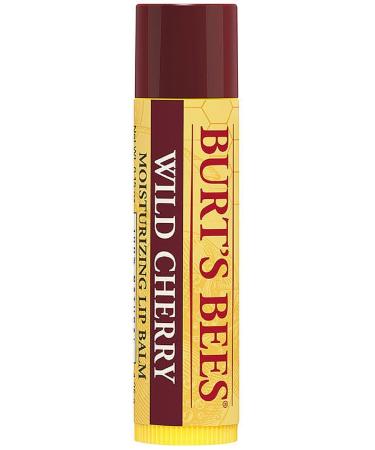 Burt's Bees Moisturizing Lip Balm Wild Cherry 0.15 oz (Pack of 5)