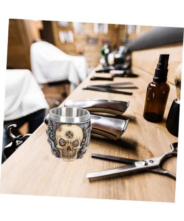 Minkissy 3-Piece Soap Shell Foam Vessel Set | Men's Shaving Bowl & Tools for Perfect Grooming - Buy Online on GoSupps.com