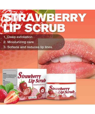 2PCS Lips Scrub Fruit Flavor Watermelon Vanilla Lip Scrub Moisturizing Nourishing Exfoliating Dead Skin - Buy Online on GoSupps.com