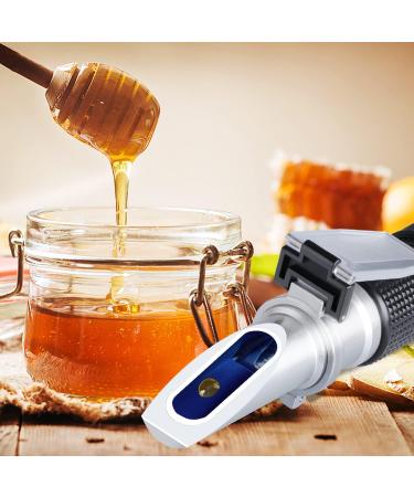 XRCLIF BRIX Refractometer 0-90% | Accurate Handheld Sugar Measurement for Juice Honey & More | ATC Technology - Buy Online on GoSupps.com