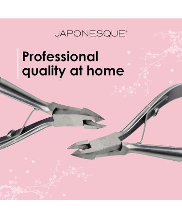 JAPONESQUE Cuticle Nipper - Ultra-Sharp Stainless Steel Blades for Hangnails & Cuticles Anti-Slip Grip for Precision & Comfort - Shop Internationally - Buy Online on GoSupps.com