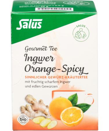  Salus Salus Orange-Spicy Ingewer Organic Herb Tea 30g - Buy Online on GoSupps.com