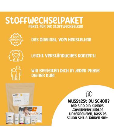 hCGC Metabolism Package | 21-Day Metabolism Cure with WPC 80 Whey Protein | Intestinal Cleansing & Instructions Included | Shop Internationally - Buy Online on GoSupps.com