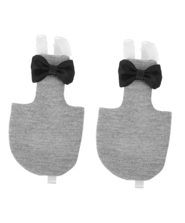 MipCase 2 pieces Flying bird diapers Makabuns Fly suit nymphic bird costume Washing bird diaper decorative bird clothing comfortable parrot clothing bird flight suit grayx2st 12x6cmx2pcs