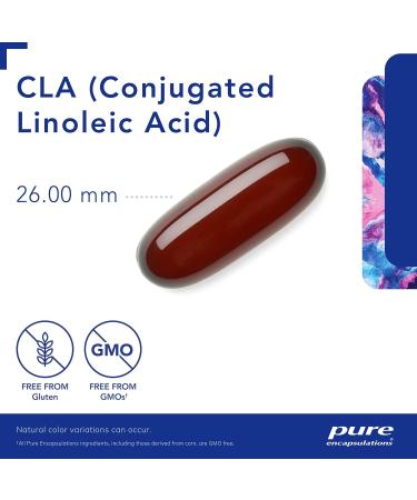 Pure Encapsulations - CLA 1000 mg - Conjugated Linoleic Acid to Support Healthy Body Composition - 60 Softgel Capsules - Buy Online on GoSupps.com