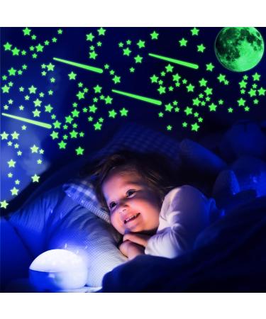 Ezigoo Glow in The Dark Stars Stickers - 476Pcs Luminous Decals for Kids Bedroom - Adhesive DIY Wall Stickers for Nursery Room - Ceiling Glow in The Dark Stickers for Baby Toddler Children - Buy Online on GoSupps.com