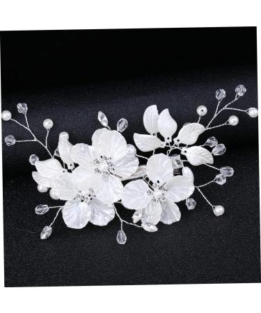 FRCOLOR Hair Hair decoration decorative hair clips Hair Clips Crystal Hair Clips Wedding Hair Accessories Pearl alligator clips Pearl Hair Pins diamond Acrylic flower bride Clips - Buy Online on GoSupps.com