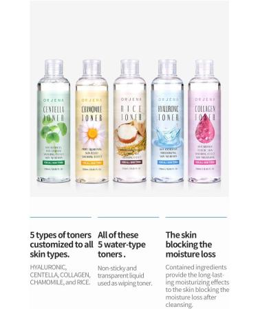 ORJENA Hyaluronic Toner - Skin Hydrating Moisturizing Nourishing - For All Skin Types 250ml Net Wt - Buy Online on GoSupps.com