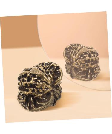 JeCompris 2-St Brass Chinese Walnut Tea Pet - Mini Decorative Figures & Gifts - Buy Online on GoSupps.com