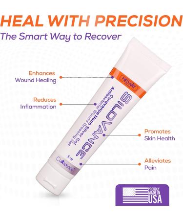 MedVance CuraVance SiloVance Gel - White 1 Oz (Pack of 4) 1.33 Fl Oz (Pack of 3) - Buy Online on GoSupps.com