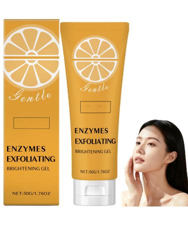 Sgjwyc Orange Enzyme Scrub Gel Peeling Gel for the face skin scrub for the body facial peeling suitable for men and women 1 piece