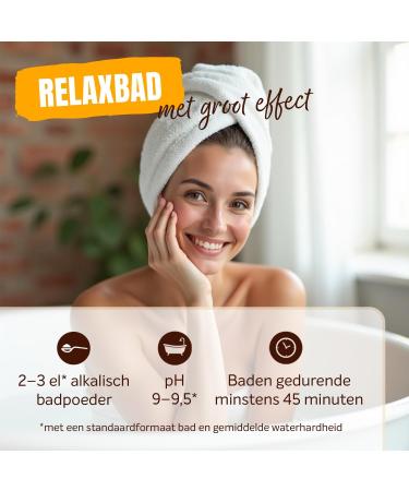 Sarenius Basenbad 1200 g Relaxation and skin care with basic bath salts ideal for deacidification and detoxing natural ingredients for a soft and invigorating bath - Buy Online on GoSupps.com