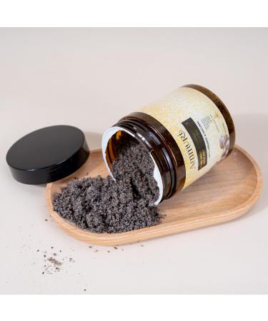 Dead Sea Salt Scrub with Pure Coffee Arabica | Anti-Cellulite Exfoliant for Face Body Legs & Foot | Hydrating Treatment for Stretch Marks Wrinkles & Varicose Veins | Boosts Circulation for Men & Women - Buy Online on GoSupps.com