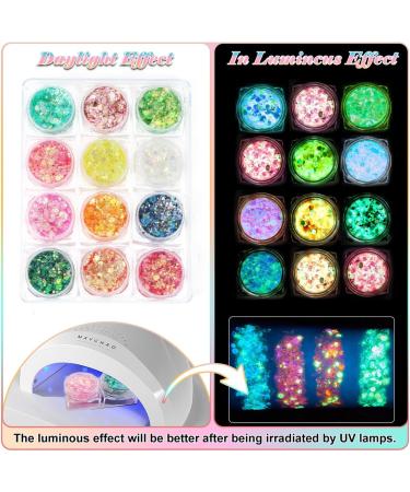  Cadimus Cadimus Glitter Gel 12 colors for face body and hair for Christmas Halloween and Carnival - Buy Online on GoSupps.com