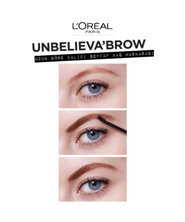 L'Or al Paris Unbelieva-Brow Longwear Eyebrow Topcoat - Waterproof, Smudge-Resistant & Transfer-Proof - 0.15 fl. oz - Buy Online on GoSupps.com