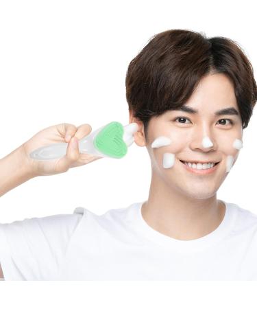 minkissy Face Cleaning Brush Facial Scrubber Facial Cleansing Brush Women Manual Face Wash Brush Facial Brushes for Cleansing and Exfoliating - Buy Online on GoSupps.com