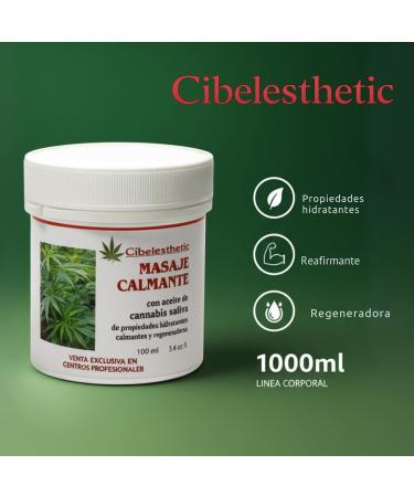  Cibelesthetic Pack 3ud Soothing Cream with Cannabis Oil - 100 ml. - Buy Online on GoSupps.com