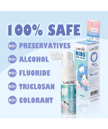 Lab52 Kids Anticavity Mouth Spray | Sugar-Free Oral Care for 0-12 Years | Patented MesoFill Technology | Xylitol Sweetened Grape Flavor - Buy Online on GoSupps.com