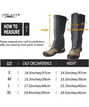 Frelaxy Ultra High-Performance Waterproof Hunting Gaiters - Olive Green Large - Buy Online on GoSupps.com