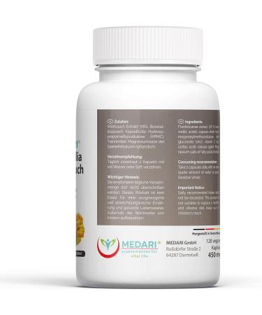 Buy BOSWELLIA Incense 900mg - 120 Capsules of Pure Indian Boswellia Serrata Frankincense - Natural & Vegan Supplement for Joint Health - Buy Online on GoSupps.com