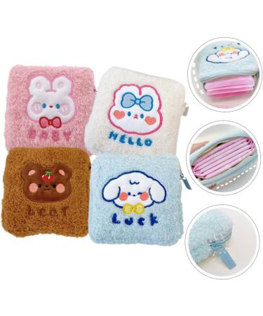 Healifty Period Bag 8 Pcs Napkin Storage Bag - Cute Girly Decor for Menstrual Pad Organization - Buy Online on GoSupps.com