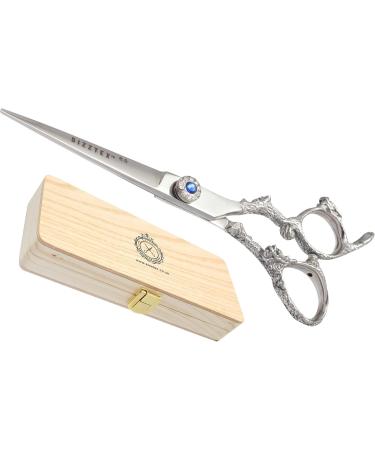 Sizztex Hairdressers Cutting Scissors Gift Set Japanese Stainless Steel Professional Haircut Shears Offset Handle for Salon Barber Stylists Beautician Women/Men/Kids Pets Samurai Dragon Scissors. - Buy Online on GoSupps.com