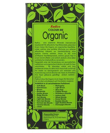 Radico Light Brown 2-Pack Organic Plant Hair Dye - Vegan & Natural Cosmetics - Hellbrx2 100g - Buy Online on GoSupps.com