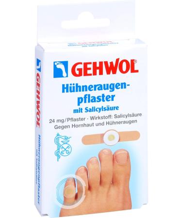 GEHWOL Corn Plasters with Salicylic Acid - 6 Pcs for Effective Corn Removal | Fast International Shipping - Buy Online on GoSupps.com