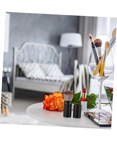 Didiseaon Powder Brush Blush Brushes for Makeup Retractable Makeup Brush Red Concealer Brochas De Maquillaje Iron on Patches Portable Makeup Tool Beauty Travel Rojas Stereotypes Fiber Wool - Buy Online on GoSupps.com